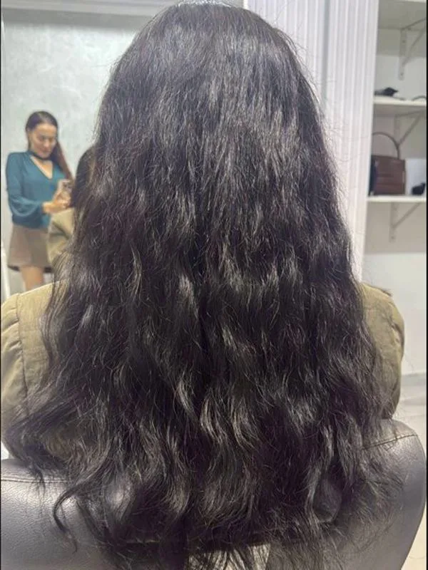 Long hair extensions fast application dubai