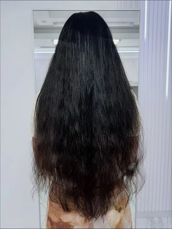 Real human hair extensions top quality dubai